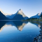 The Majesty of the Eighth Wonder of the World, New Zealands Milford Sound The peaks of Milford Sound, New Zealand